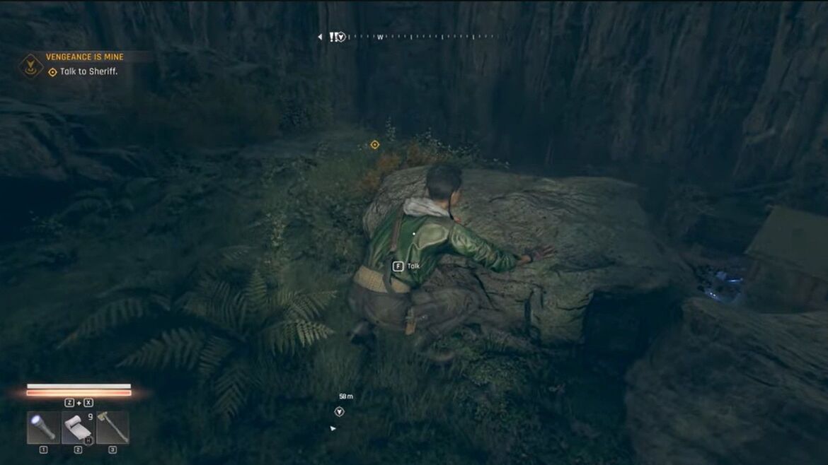 Найдите и поговорите с шерифом