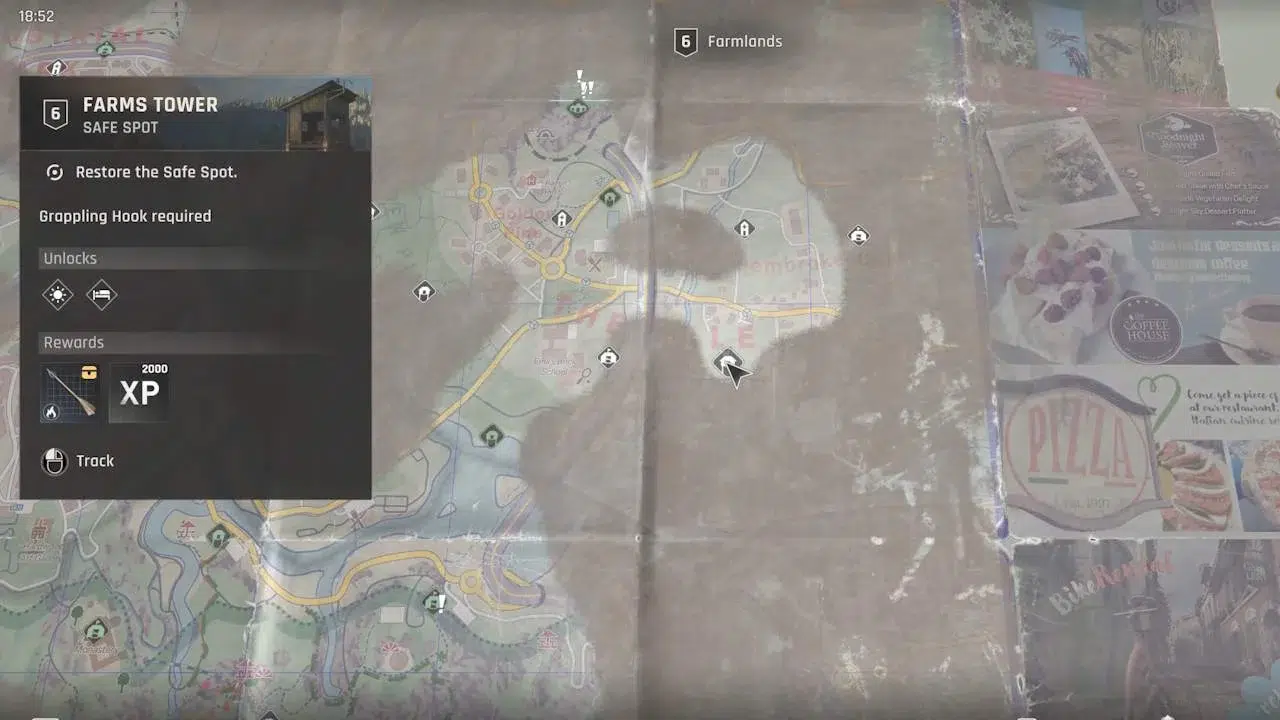 Где взять карту сокровищ A в Dying Light The Beast