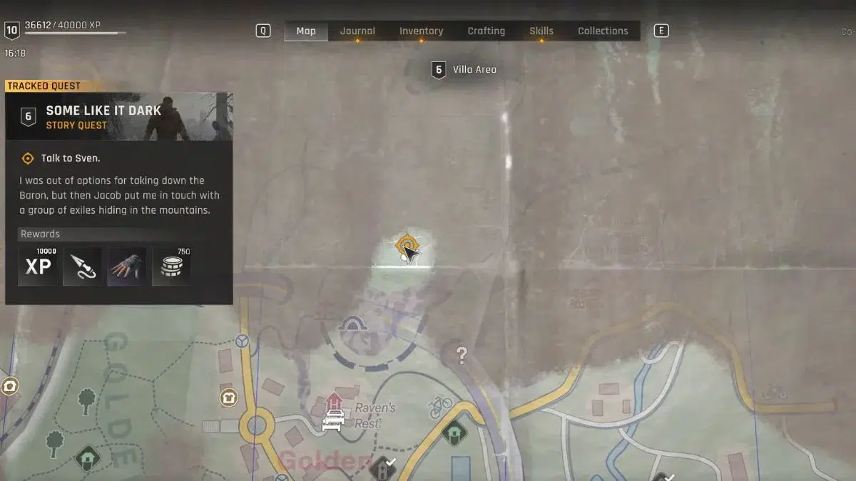 Как получить крюк кошку в Dying Light The Beast