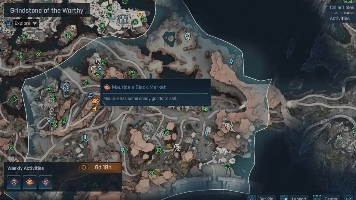 Местоположение чёрного рынка Мориса на 3 неделю в Borderlands 4 Местоположение чёрного рынка Мориса на 3 неделю в Borderlands 4