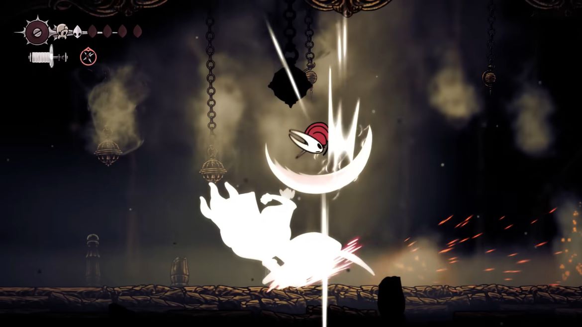 Как выполнять пого в Hollow Knight Silksong