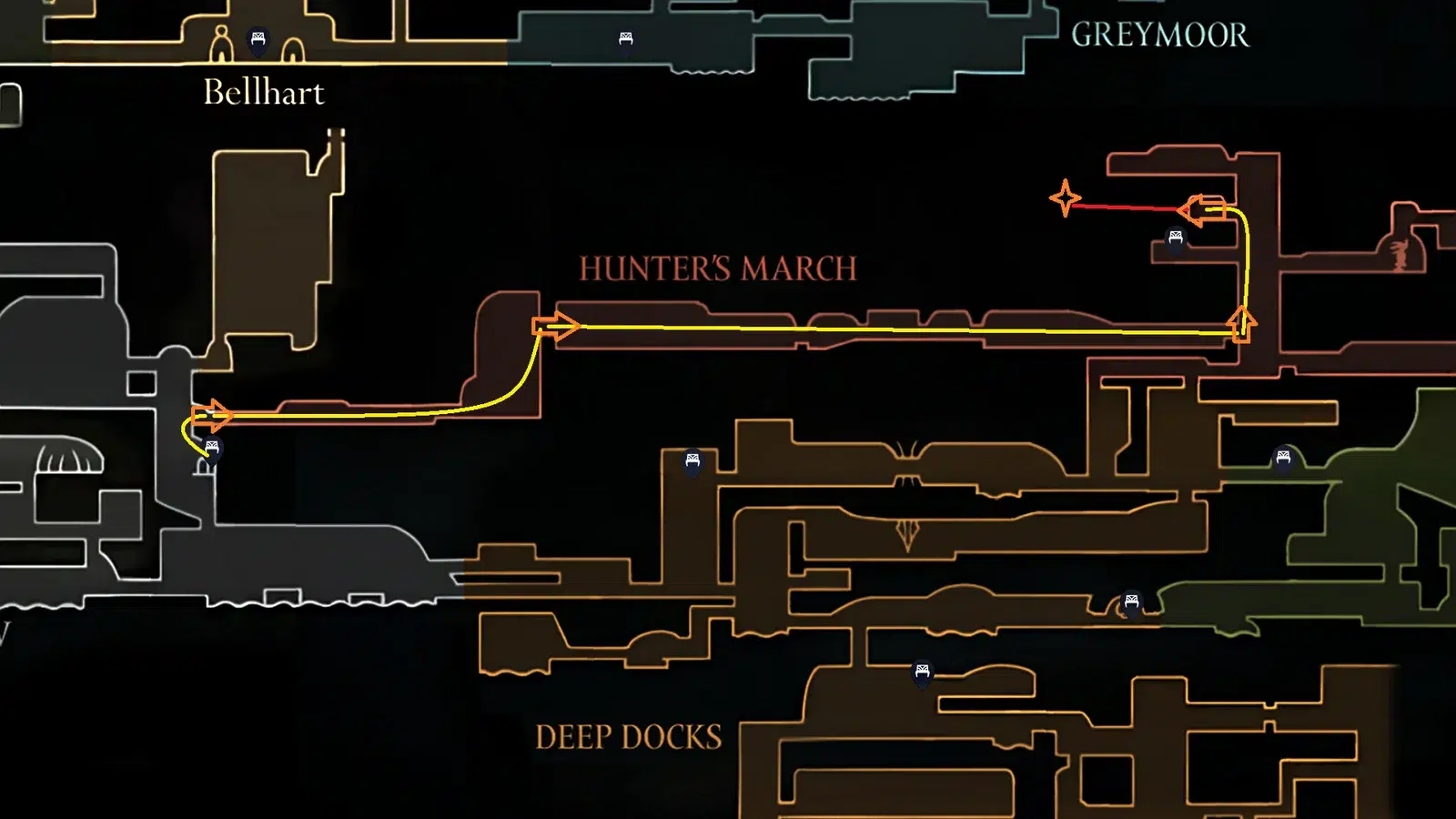 Где найти Кривой Коготь и Разломанную Маску в Hollow Knight Silksong Где найти Кривой Коготь и Разломанную Маску в Hollow Knight Silksong