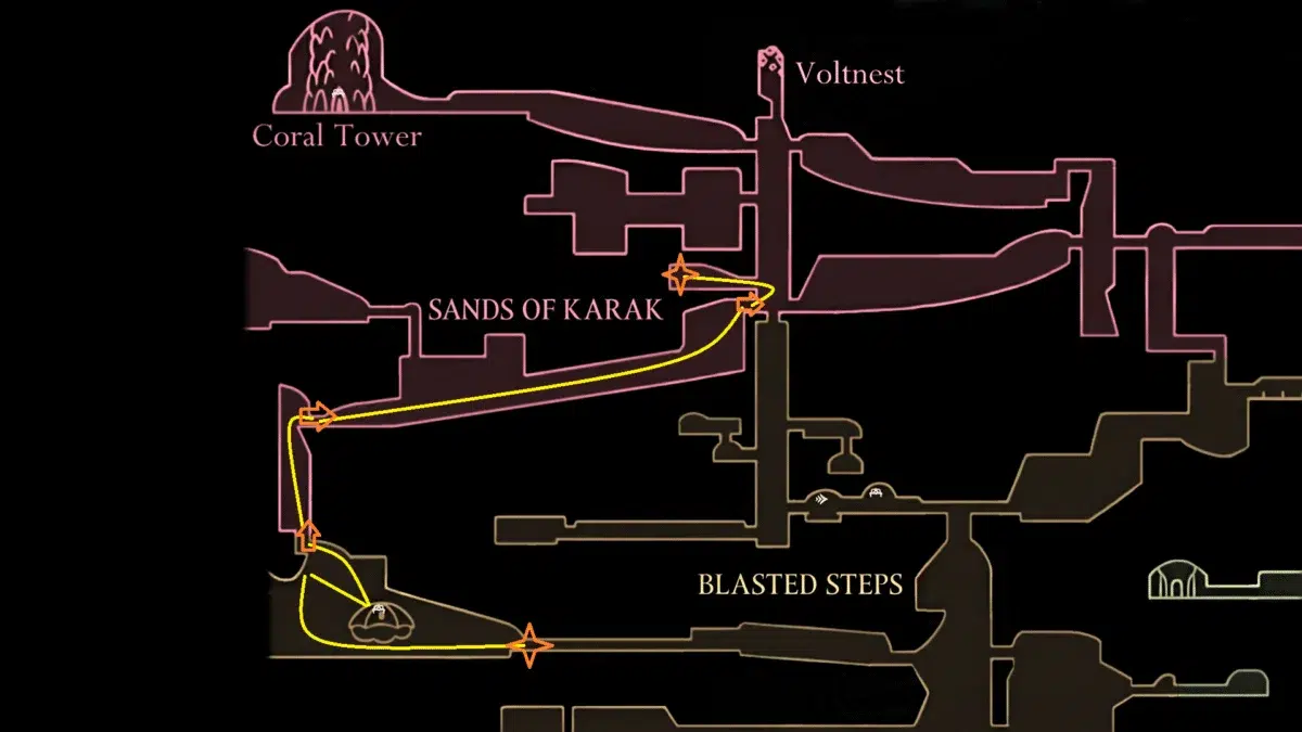 Где взять карту Песков Карака в Hollow Knight Silksong Где взять карту Песков Карака в Hollow Knight Silksong