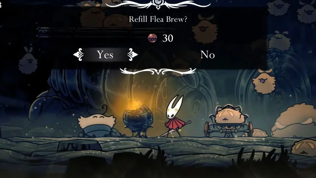 Как получить Зелье блох в Silksong Как получить Зелье блох в Silksong