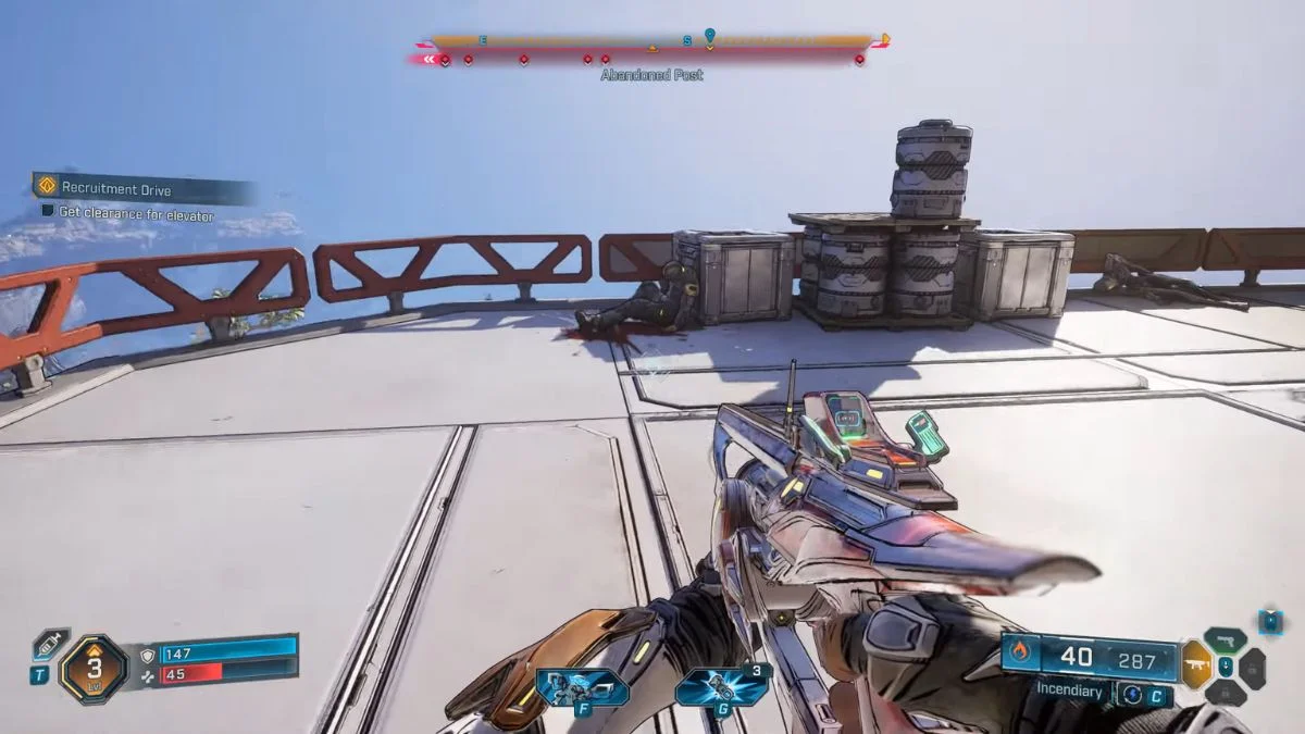 Получение доступа к лифту в Borderlands объяснение Получение доступа к лифту в Borderlands объяснение