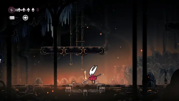 Ударьте по рычагу на полу в центре комнаты