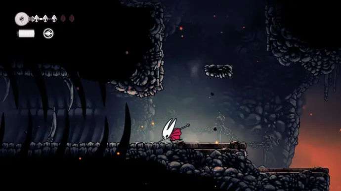 В следующей комнате встаньте на нажимную плиту