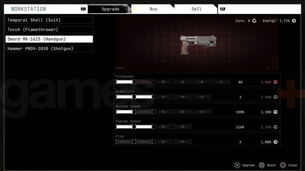 Сосредоточьтесь на улучшении времени зарядки оружия и инвентаря Сосредоточьтесь на улучшении времени зарядки оружия и инвентаря