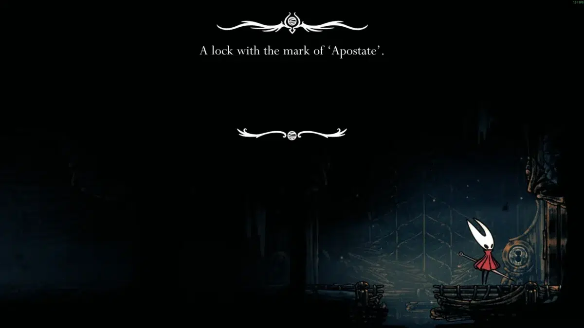 Где использовать Ключ Отступника в Hollow Knight Silksong