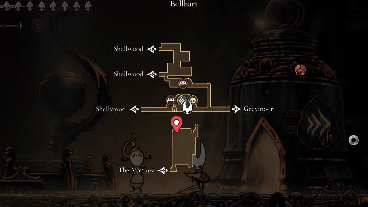 Местоположение Души Отшельника в Silksong