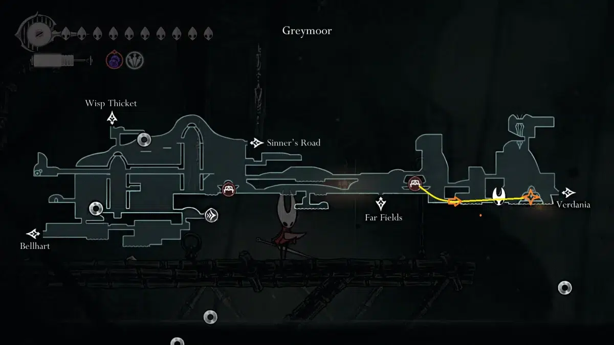 Где использовать Призывы Крау в Hollow Knight Silksong