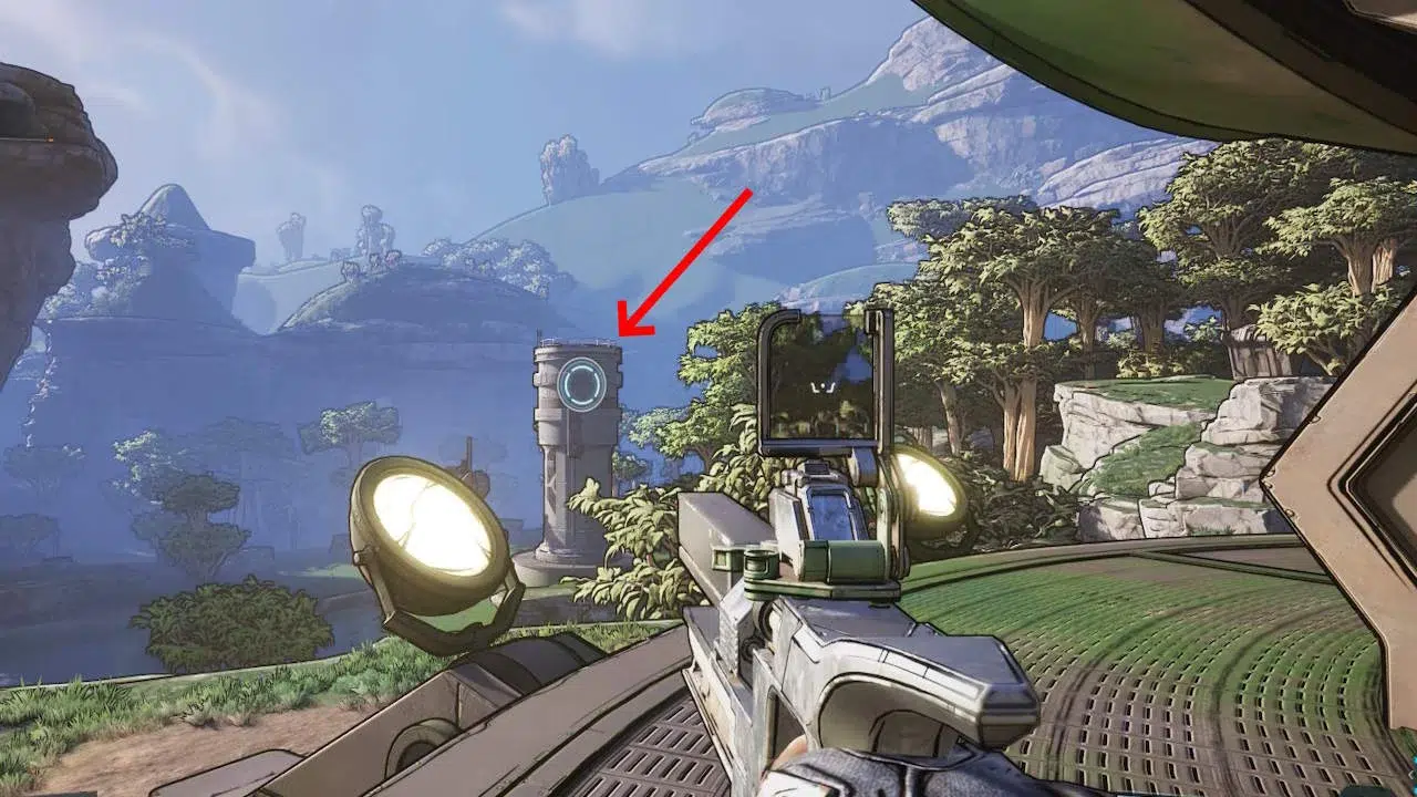 Как добраться до Эхо лога Бурлящая турель и забрать его