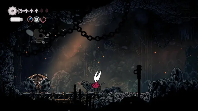 Идите влево чтобы встретить нового врага