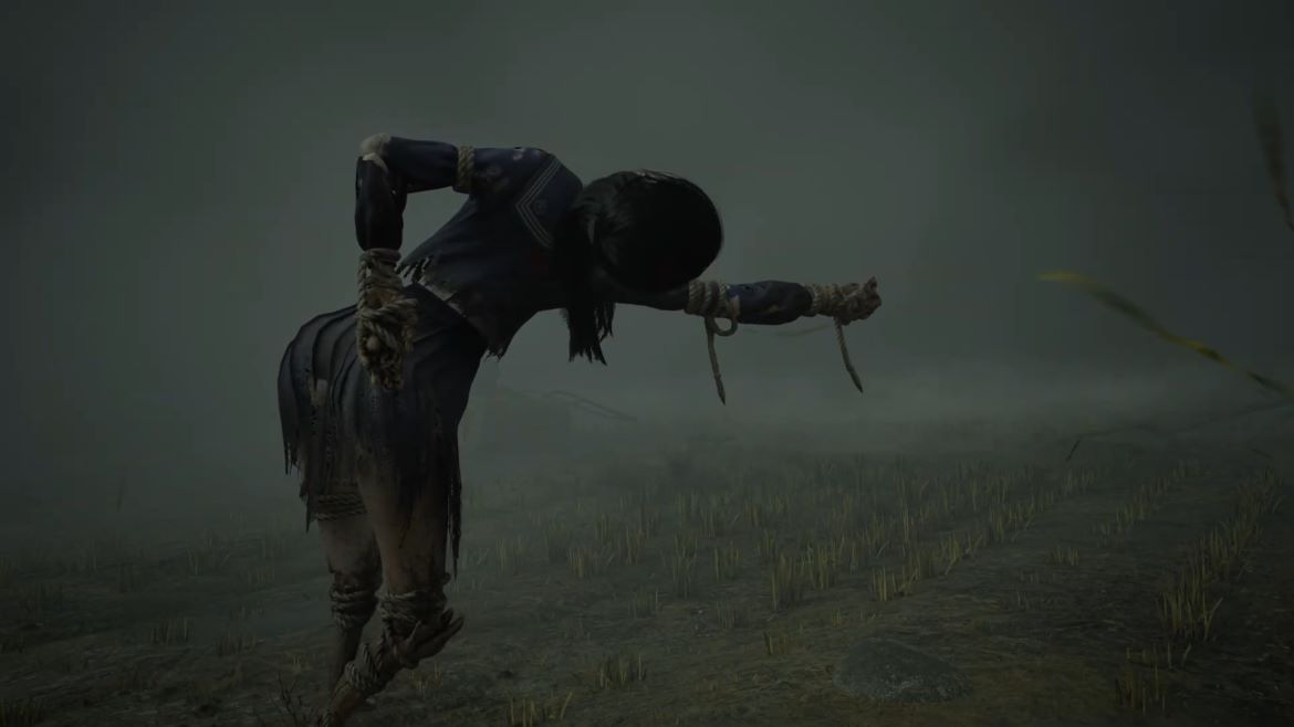 Головоломка с полем в Silent Hill f на сложности Lost in the Fog