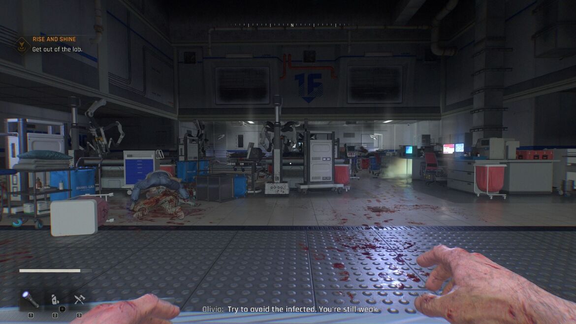 Сектор B и путь к выходу