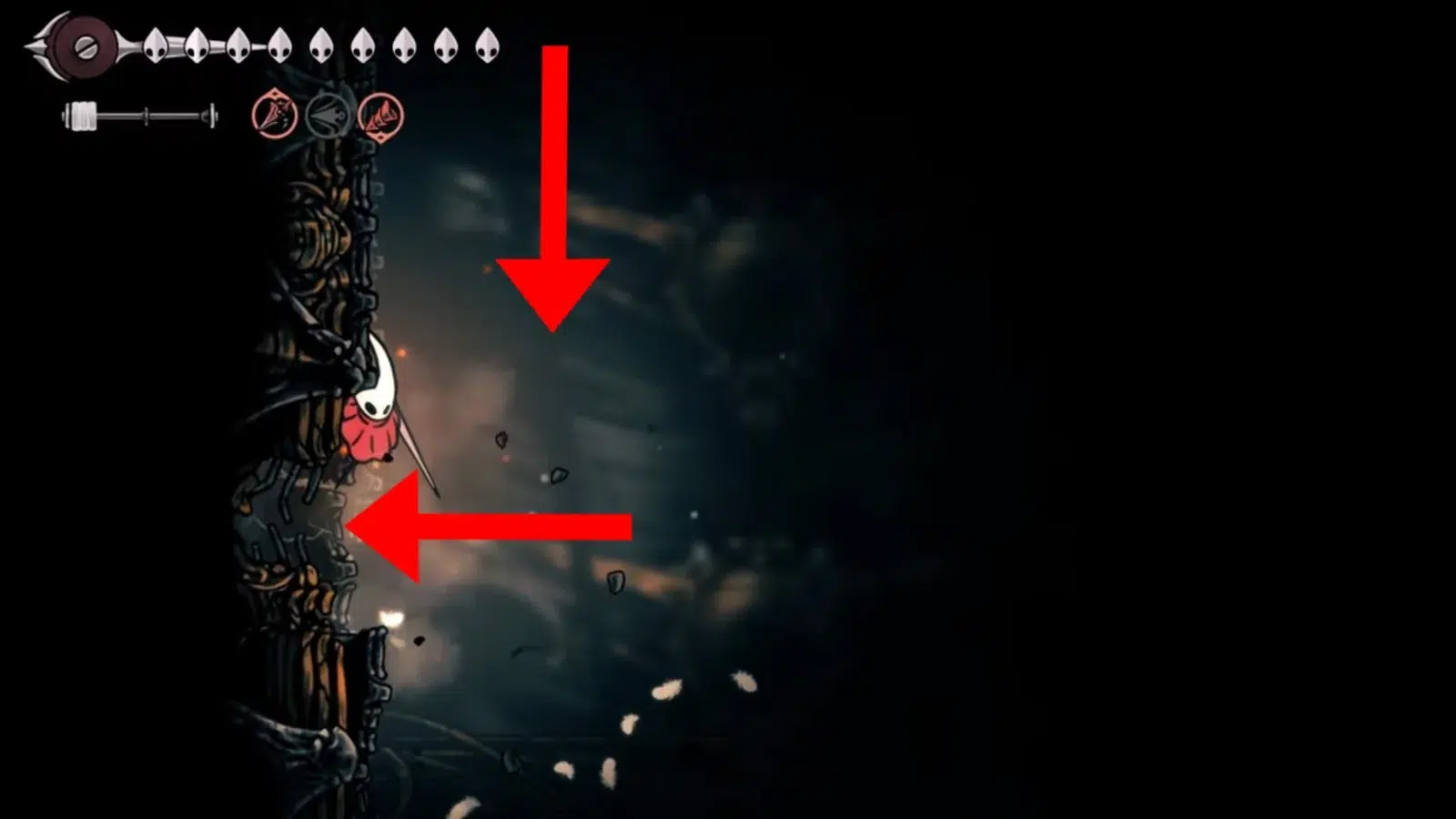 Примерно посередине вы найдёте разрушаемую стену | TrashExpertru Разрушаемая стена в Больших Вратах