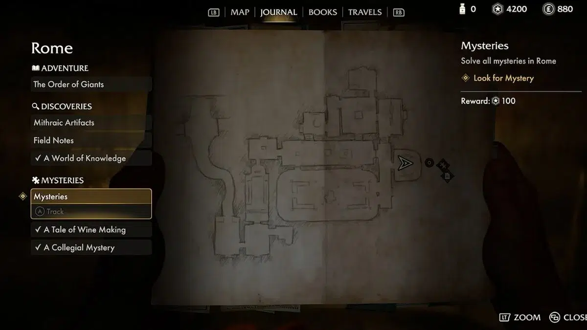 Как решить тайну Бык в Небе в DLC Орден Гигантов