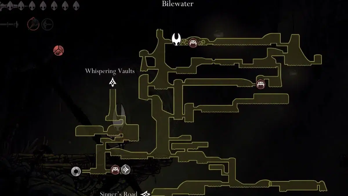 Местоположение Души Искателя в Silksong