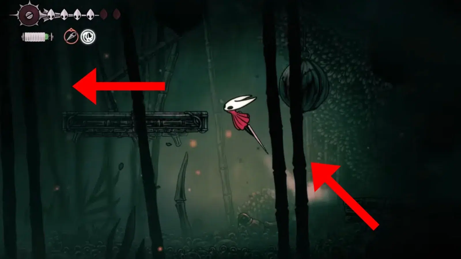 Продолжайте двигаться влево и вы увидите две платформы Продолжайте двигаться влево и вы увидите две платформы