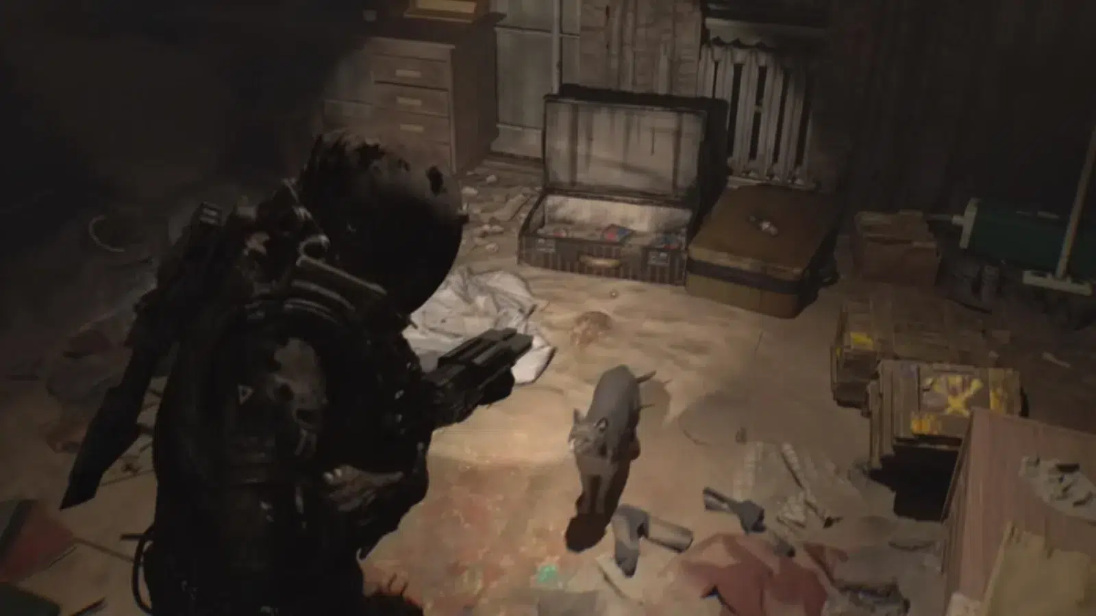 Кошка Гус в Cronos: The New Dawn