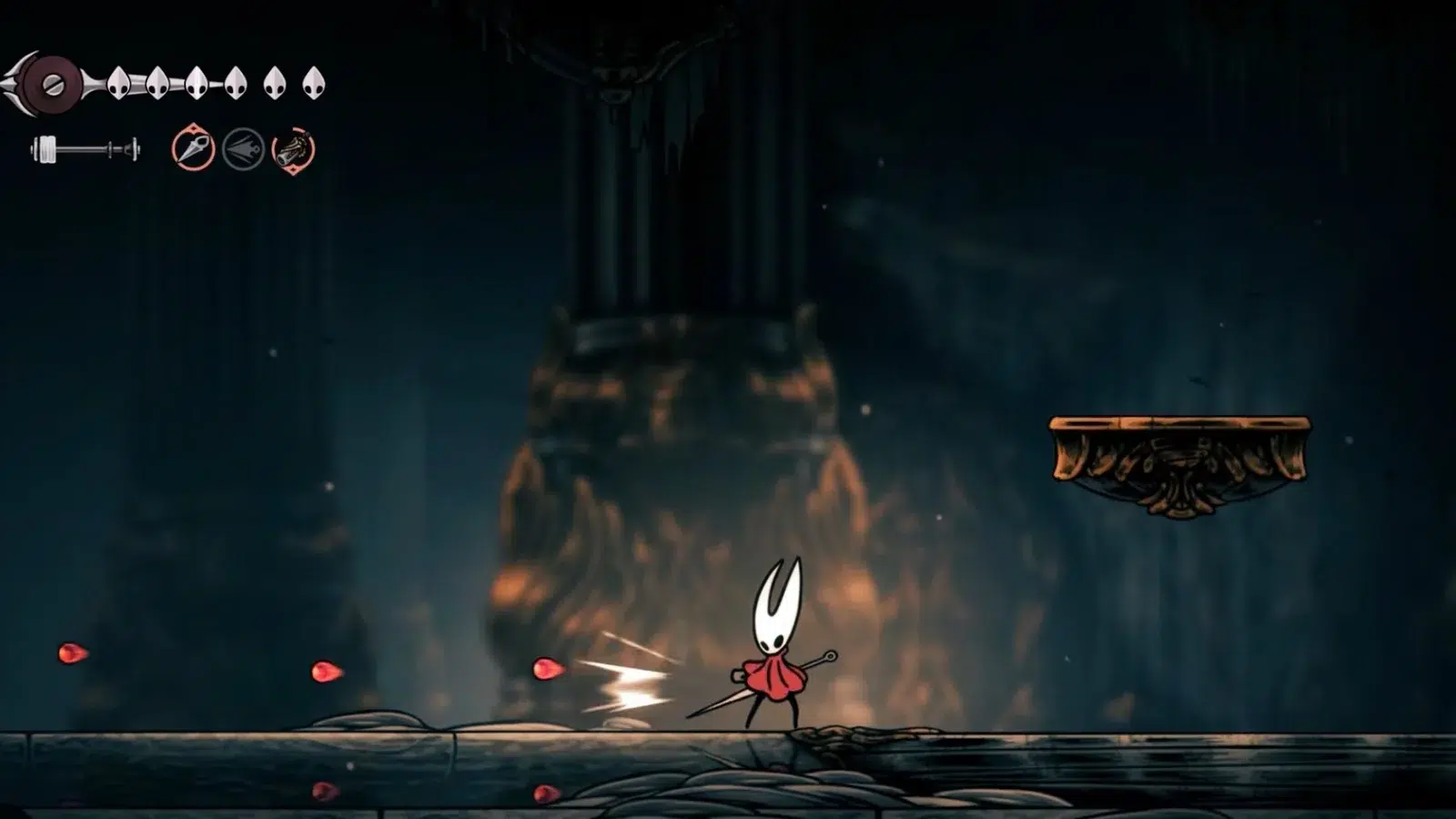 Как использовать Чёточную пушку в Silksong Как использовать Чёточную пушку в Silksong