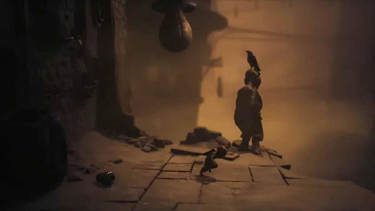 Все вороны в Некрополе в Little Nightmares III