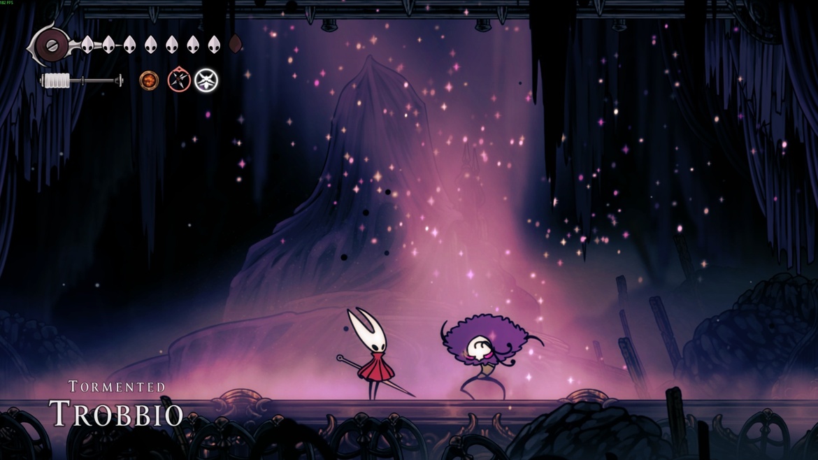 Hollow Knight Silksong Победа над Истерзанным Троббио