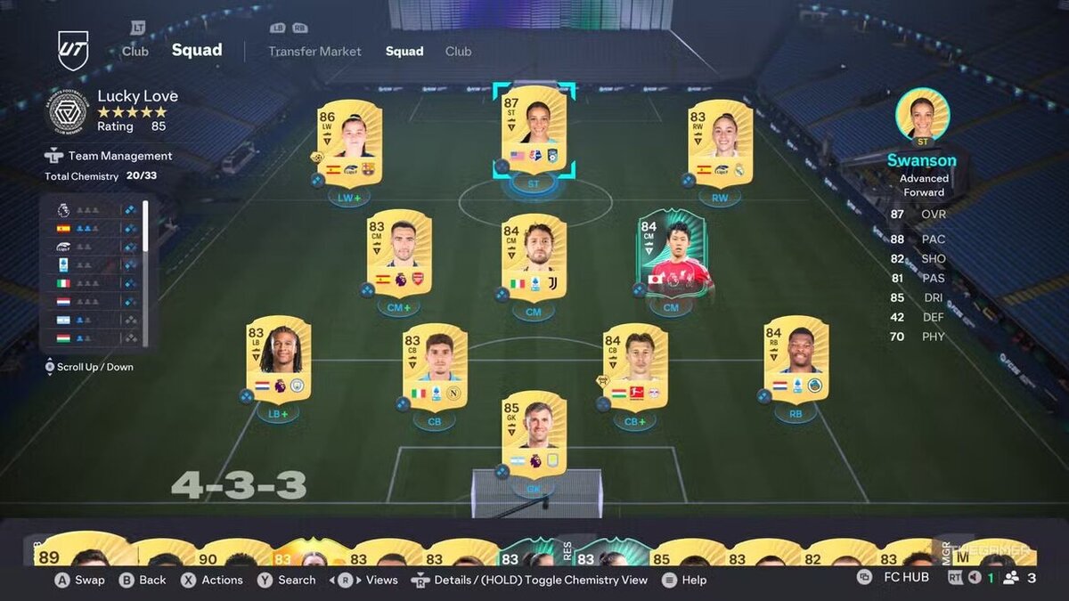 Как собрать лучшую Ultimate Team в EA Sports FC 26