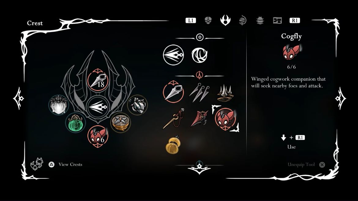 Hollow Knight Silksong Гайд по инструменту Заводная муха