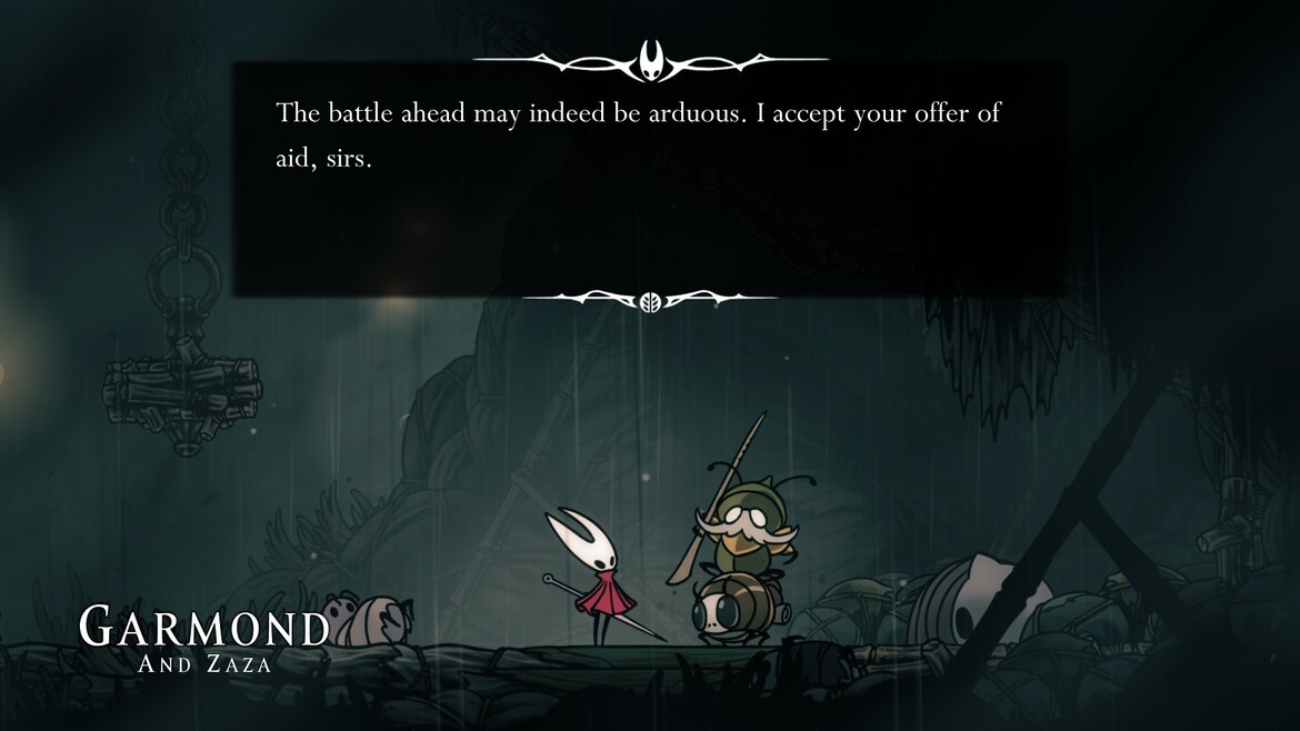 Hollow Knight Silksong Победа над Пропащим Гармондом