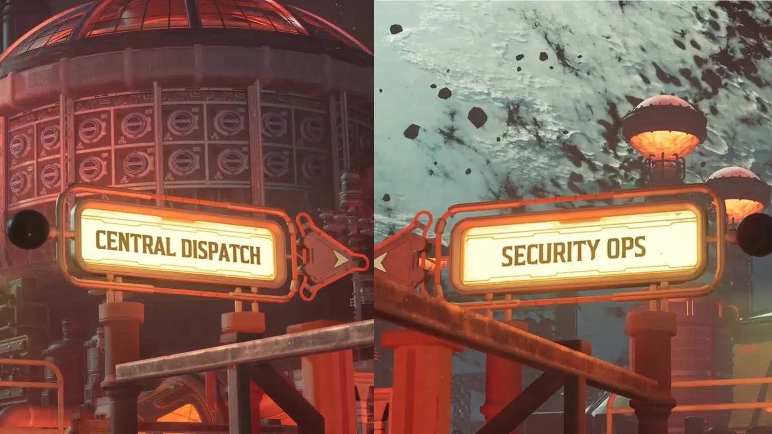 Пройти через охрану или центральную диспетчерскую в The Outer Worlds 2