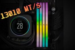 Скорость DDR5 впервые превысила 13 000 МТ/с с памятью Corsair Vengeance