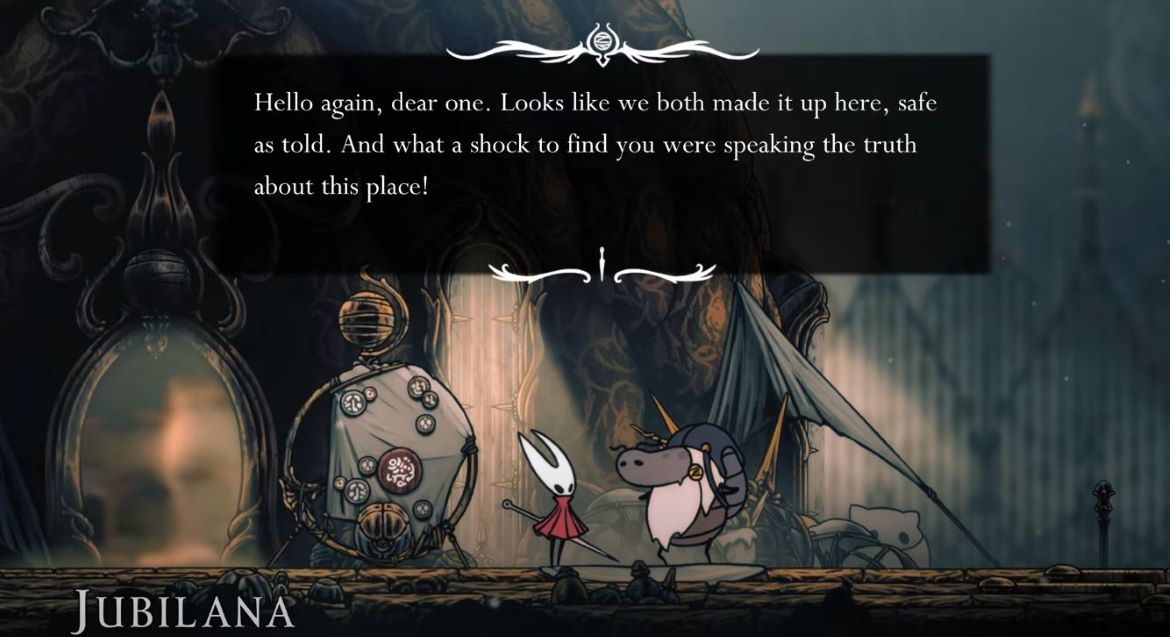 Получение удлинителя катушки в Hollow Knight Silksong