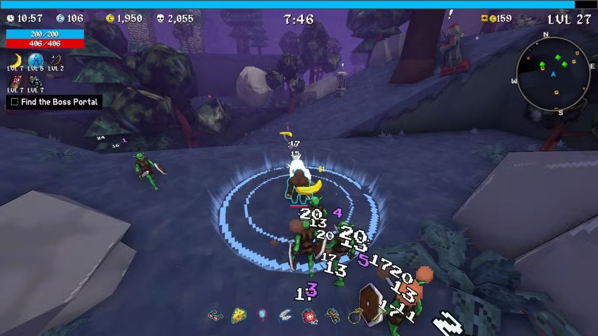 Защитная сборка для выживания в Megabonk