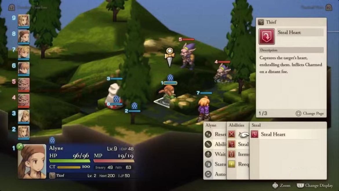 Кража в Final Fantasy Tactics