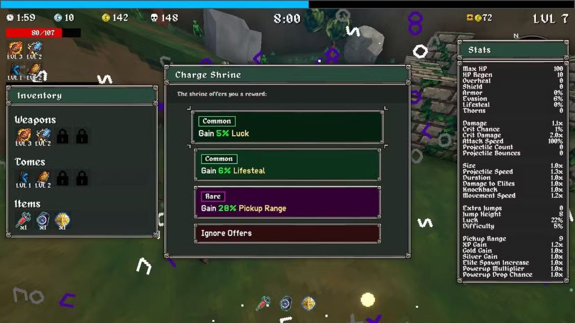 Алтари в Megabonk