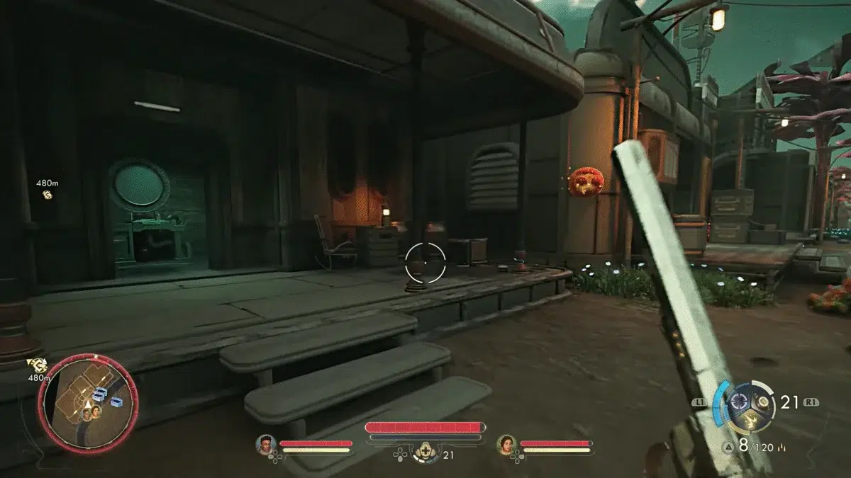 The Outer Worlds к западу от Вестпорта на Райском острове