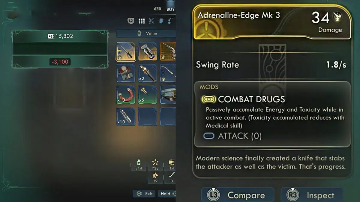 Пушка Адреналин Эдж Mk в The Outer Worlds 