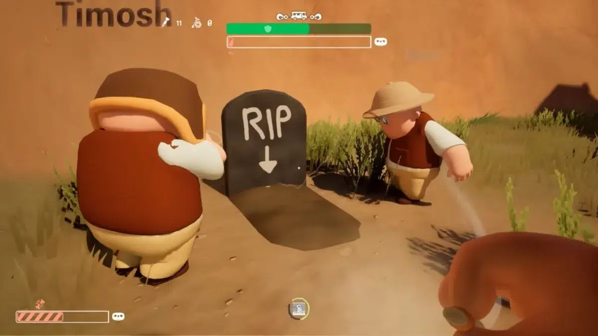 Стояние у могилы в RV There Yet