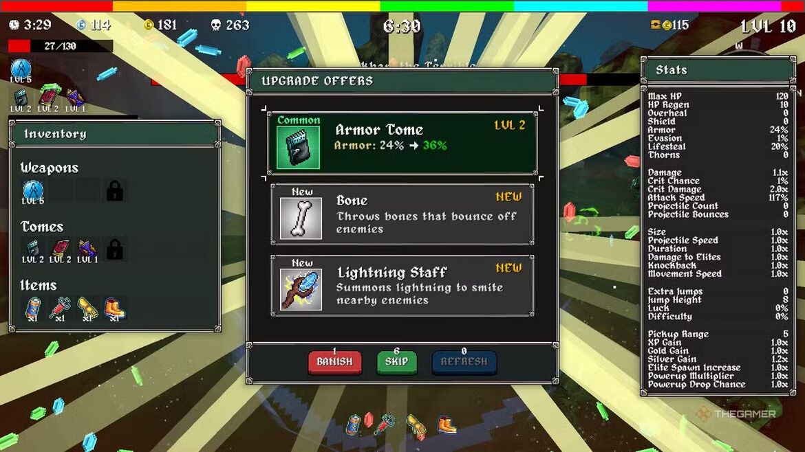 Получение Lightning Staff в Megabonk