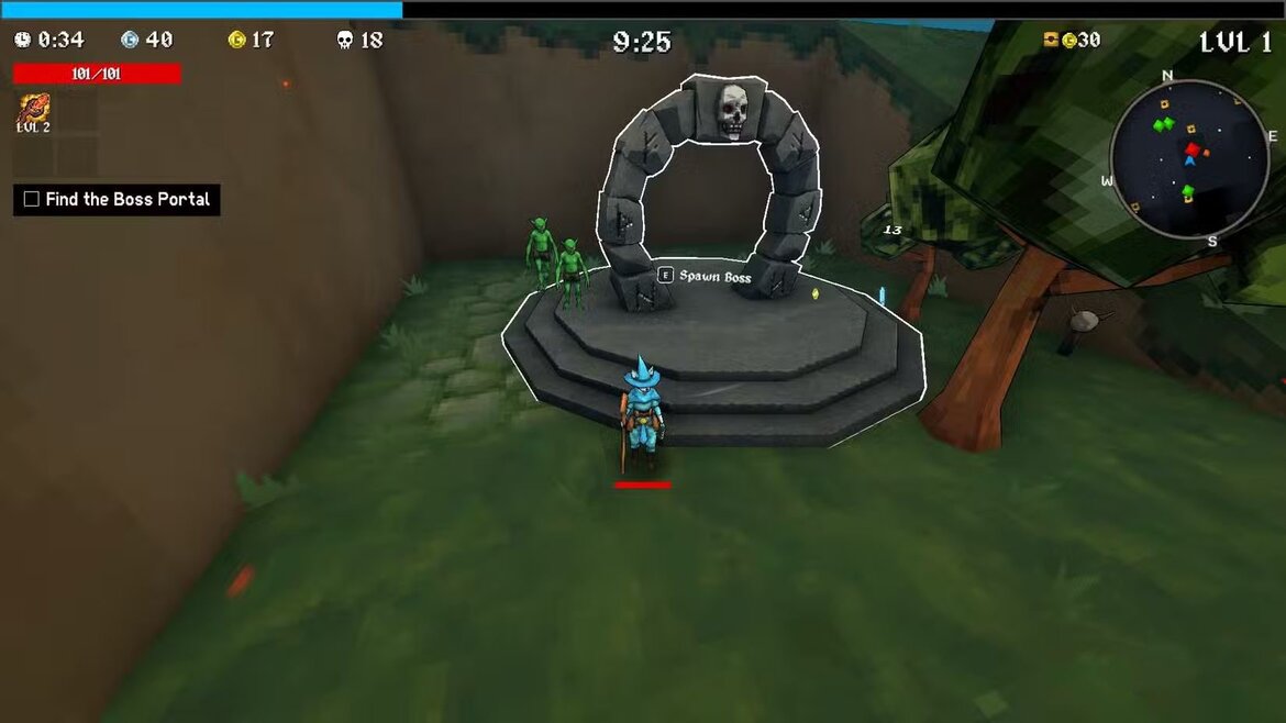 Достижение Speedrunner в Megabonk