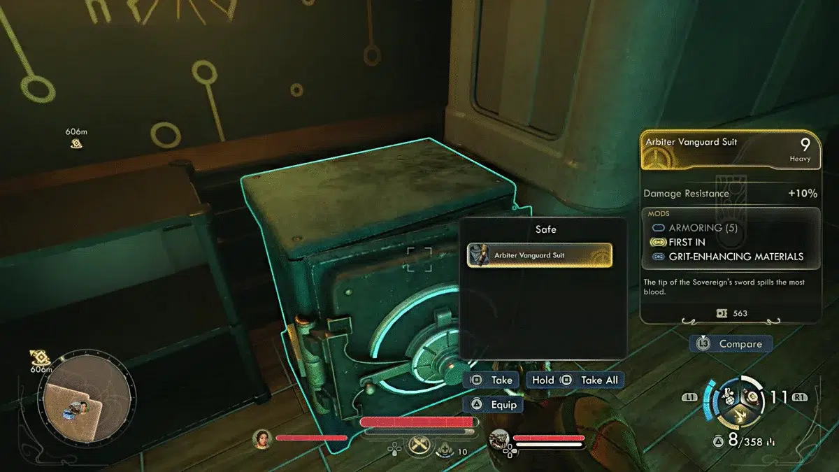 Костюм арбитра в The Outer Worlds 