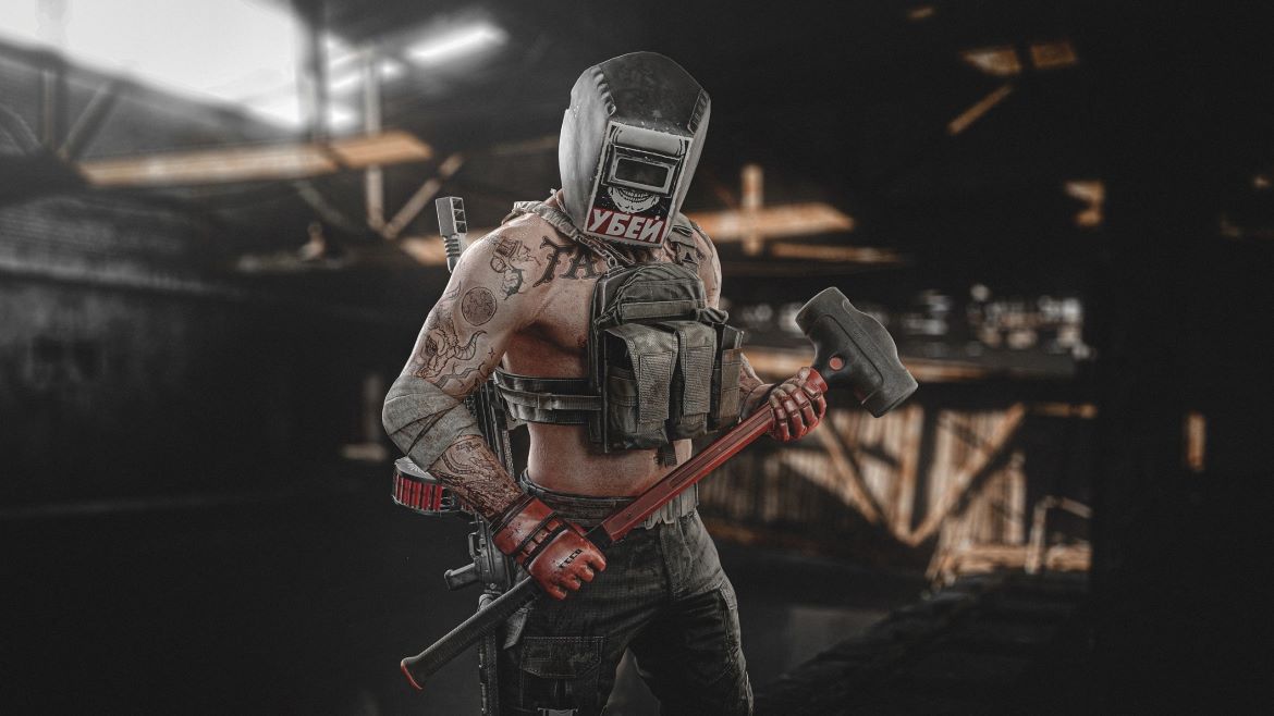 Escape from Tarkov Как убить босса Тагиллу на Заводе и Торговом центре