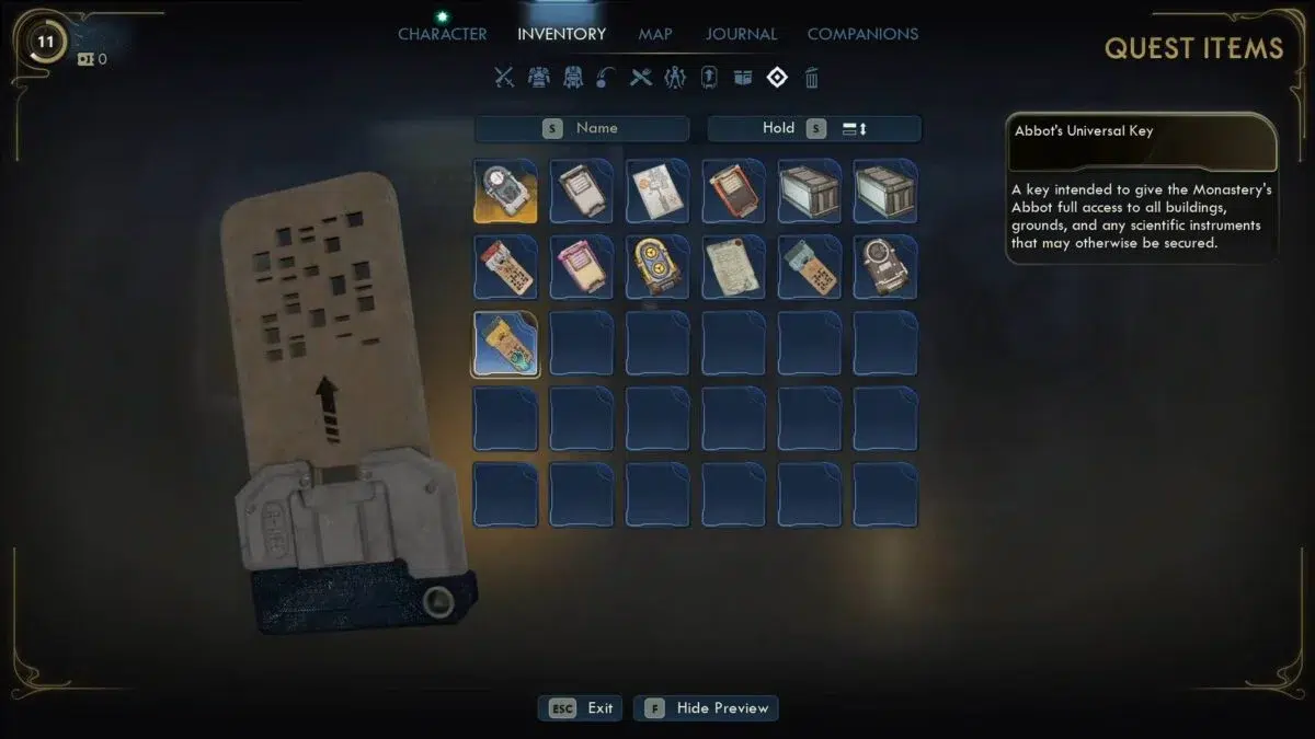 Где взять Универсальный ключ Аббота для Оракула в The Outer Worlds 2