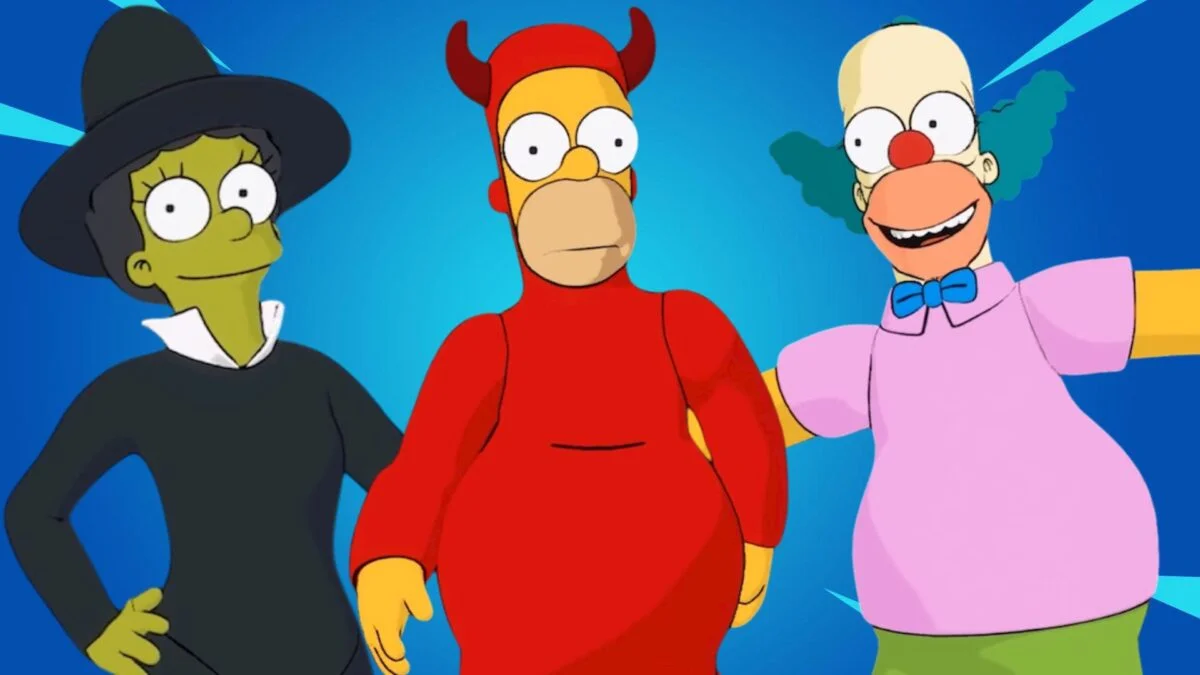 Как найти всех боссов Симпсонов и их мифическое оружие в Fortnite