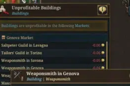 Как исправить нерентабельные здания в Europa Universalis 5