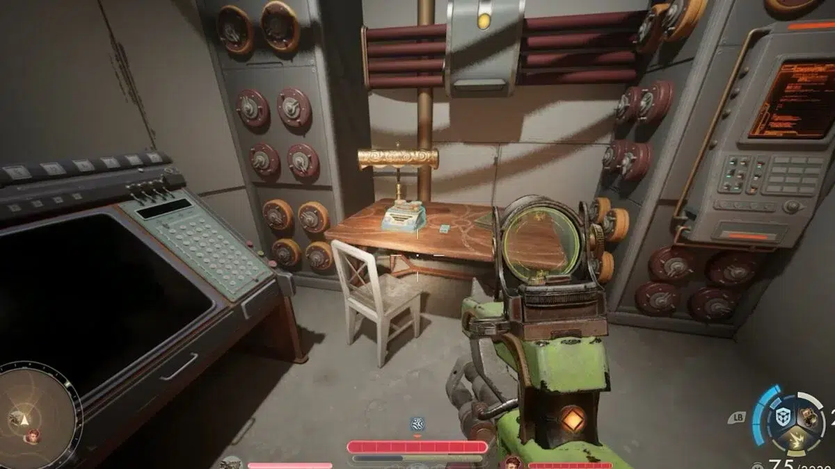 Найдите все аудиозаписи Excogitation на планете Клойстр в The Outer Worlds 2