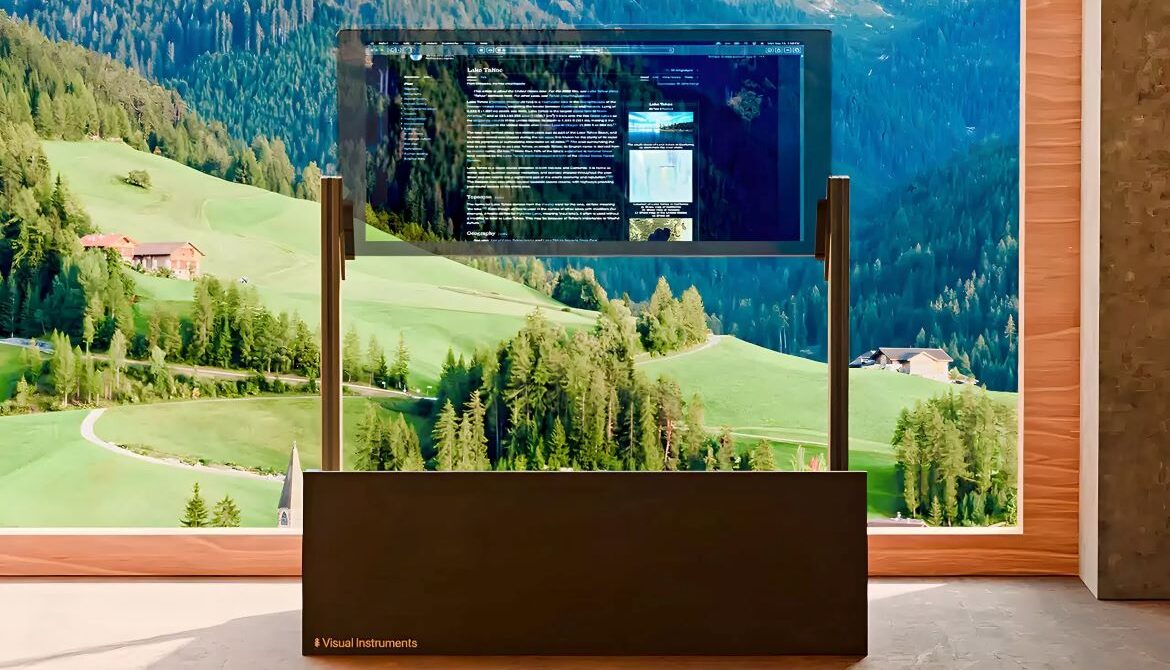 Phantom становится первым прозрачным монитором в мире