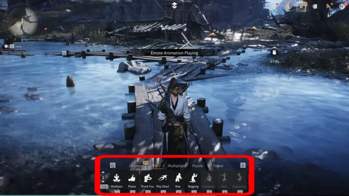 Как получить эмоцию Giveaway в игре Where Winds Meet открыть