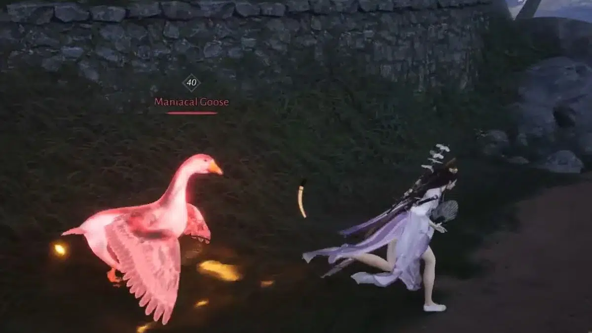 Как получить гуся-спутника в Where Winds Meet